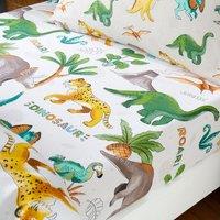 Pack of 2 Jurassic Dinosaur Fitted Bed Sheets