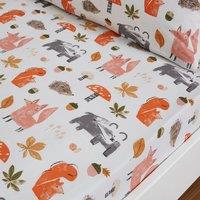 Pack of 2 Woodland Adventure 100% Cotton Fitted Bed Sheets