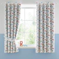 Classic Cars Blackout Eyelet Curtains