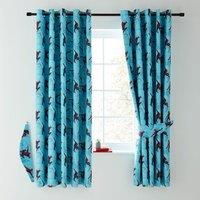 Marvel Spider-Man Comic Blackout Eyelet Curtains