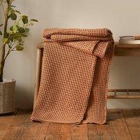 Pineapple Elephant Jaipur Waffle Throw Blanket 150cm x 200cm