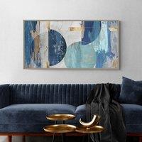 Floating Forms Framed Canvas