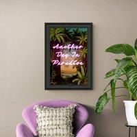 Another Day in Paradise Framed Print