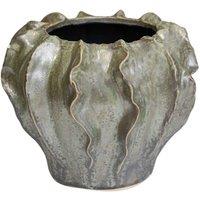 Scarlet Coral Reef Ceramic Vase