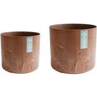 Set of 2 Celine Recycled Plant Pots