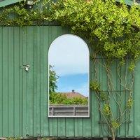 Arcus Arched Indoor Outdoor Full Length Wall Mirror