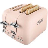 Delonghi 4 Slice Argento Toaster