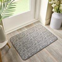 Marvel Boucle Grid Washable Doormat