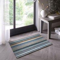 Marvel Striped Cotton Washable Doormat