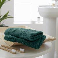 Set of 2 Catherine Lansfield Anti Bacterial Face Cloths