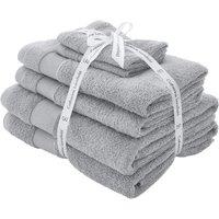 Catherine Lansfield Anti Bacterial 6 Piece Towel Bale