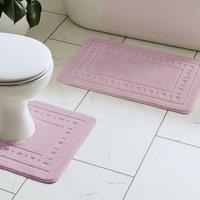 Armoni Bath Mat and Pedestal Mat Set