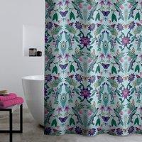 Catherine Lansfield Mya Tropical Birds Shower Curtain