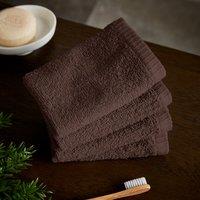 Set of 4 Catherine Lansfield Quick Dry Face Cloths