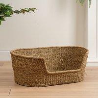 Seagrass Woven Pet Bed
