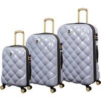 IT Luggage Set of 3 St Tropez Hard Shell Suitcases