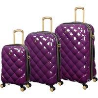 IT Luggage Set of 3 St Tropez Hard Shell Suitcases