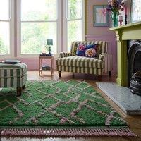 Sophie Robinson Geometric Berber Supersoft Shaggy Rug