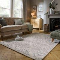 Fern Viscose Wool Rug