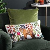 Wylder Kali Jungle Tiger Rectangle Cushion Cover