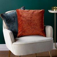 Paoletti Estelle Square Velvet Cushion Cover