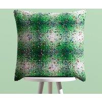 Heya Home Connie Check Square Cushion Cover