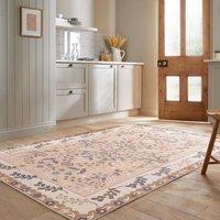 Sabrina Floral Washable Rug