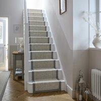 Textured Dot Border Bobble Stair Runner