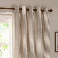 Yard Hebden Striped Eyelet Curtains