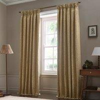 Morris & Co. Acorn Tonal Jacquard Pencil Pleat Curtains