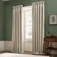 Morris & Co. Acorn Tonal Jacquard Pencil Pleat Curtains