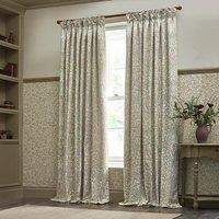 Morris & Co. Acorn Multi Jacquard Pencil Pleat Curtains