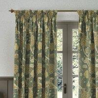 Morris & Co. Cray Chenille Pencil Pleat Curtains