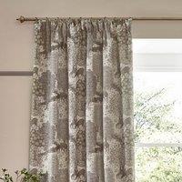 Morris & Co. The Brook Jacquard Pencil Pleat Curtains