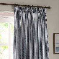 Yard Hebden Striped Eyelet Curtains