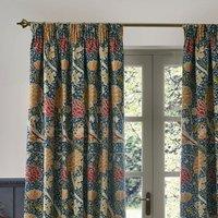 Morris & Co. Cray Chenille Pencil Pleat Curtains