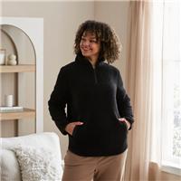 Ladies' Half Zip Fleece Jumper