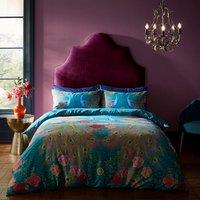 Matthew Williamson Xanadu Peacock Duvet Cover & Pillowcase Set