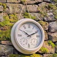 Retro Gauge Indoor Outdoor Wall Clock