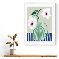 East End Prints Floral Pottery Delight Print