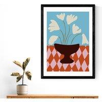 East End Prints Happy Blooming Print