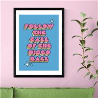 East End Prints Disco Ball Print