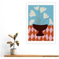 East End Prints Happy Blooming Print