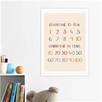 East End Prints Colourful Counting to Ten Print