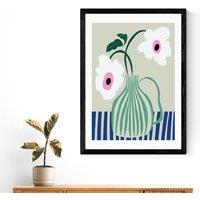 East End Prints Floral Pottery Delight Print