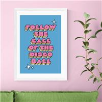 East End Prints Disco Ball Print