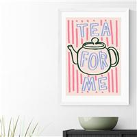 East End Prints Tea For Me Print
