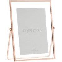 Narrow Copper Photo Frame