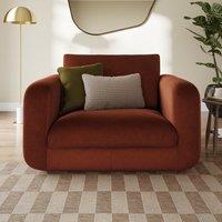 Luca Matte Soft Velvet Snuggle Chair