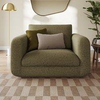 Luca Soft Chenille Snuggle Chair